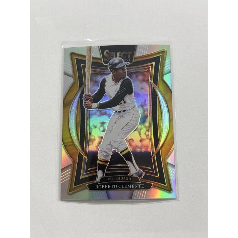 Roberto Clemente 2025 Select -  Concourse - Silver Prizm # 10 Pirates